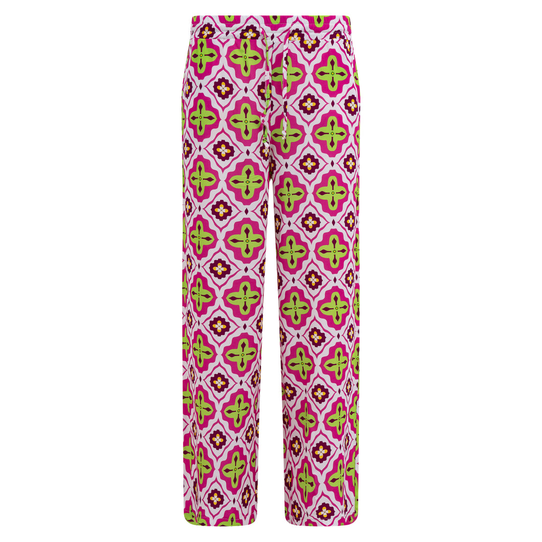 6101KA Hose Kacheldruck pink