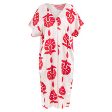 Lade das Bild in den Galerie-Viewer, 9421OR Kleid V Ornament Druck
